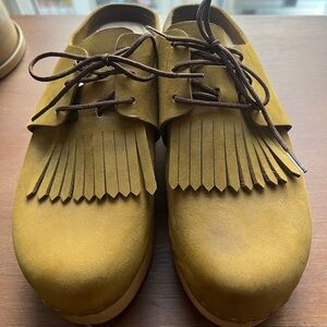 Bryr Zoe Clog in Fennel, Size 38 (8)